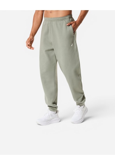 Asics Fleece Relaxed Pant Erkek Yeşil Eşofman Altı 2031f336-300