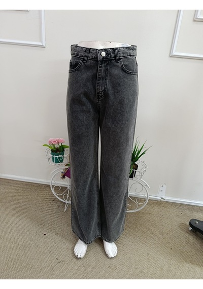 Bhrwear Kadın Yüksek Bel Cep Detaylı Kot Pantolon Renkli