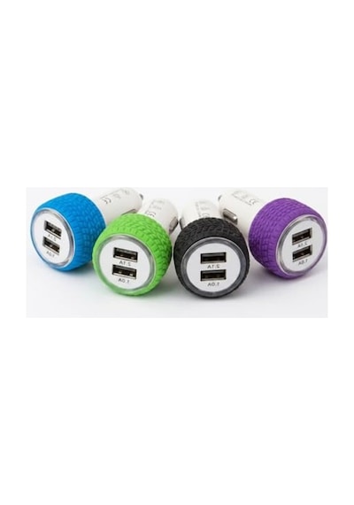 Hızlı Şarj Özellikli 2.1a Çift Usb Oto Çakmak Adaptörü, Pratik Ve Kullanışlı