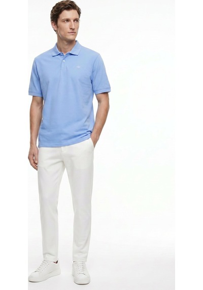 Dockers Mavi Erkek Slim Fit Nakışlı Polo T-shirt A1159-30