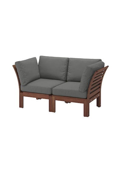 2'li Bahçe Kanepesi, Kahverengi, 160x80 Cm, Frösön-duvholmen Koyu Gri Gri 2'li Bahçe Kanepesi, Kahverengi, 160x80 Cm, Frösön-duvholmen Koyu Gri Gri