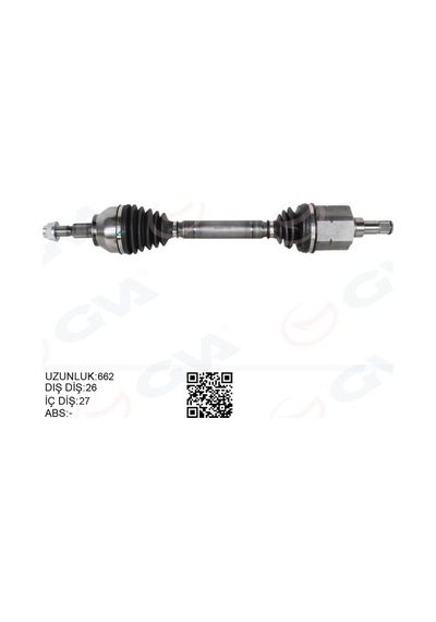 Gva 4434007 Komple Aks Ön Sol Kuga Iı 14 19 1.5 Ecoboost Gv6p 3b437 La-2001842 -