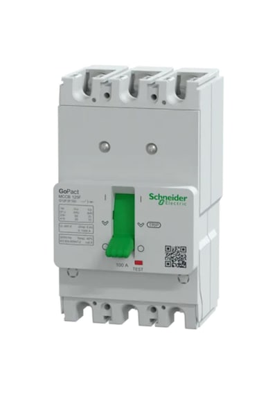 Schneider Electric Gopact Mccb G12F3F100 125F 100A 36Ka Kompakt Şalter