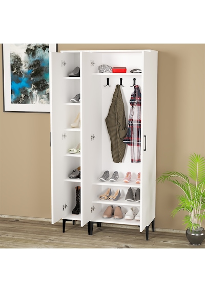 Kalender Dekor Alba-1-2 Alb01 Portmanto Vestiyer Ayakkabılık