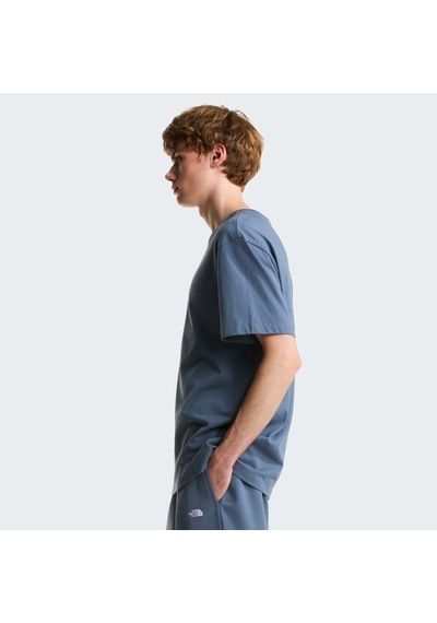 The North Face M Essential Center Logo Relaxed Short Sleeve Erkek T-shirt-33081 Gri