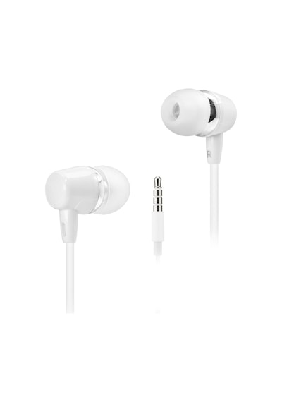 Kablolu Kulak İçi Mikrofonlu Kulaklık 3.5 Mm Pc Telefon Uyumlu Beyaz Dhe7000wt Standart