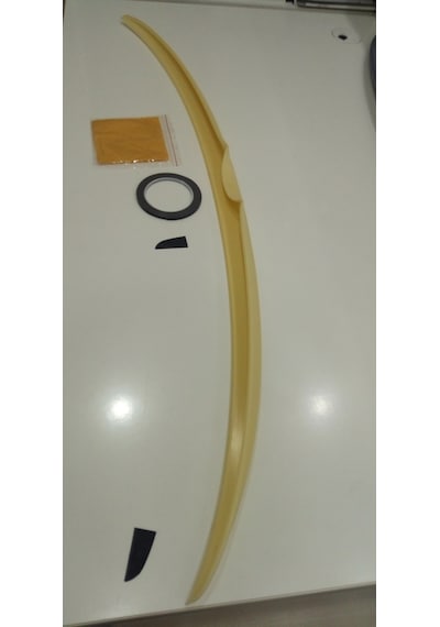 Toyota Corolla Uyumlu 2013-2018 Spoiler Rüzgarlık Kanat Boyasız Ham