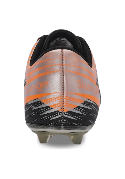Slazenger CAMBLY KR Erkek Çocuk Halı Saha Siyah - Turuncu Futbol Ayakkabısı