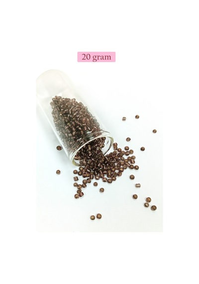 Dökme Cam Kum Boncuk 8/0 3 Mm - 4 Renk - Toplam 80 Gram - Bnc423