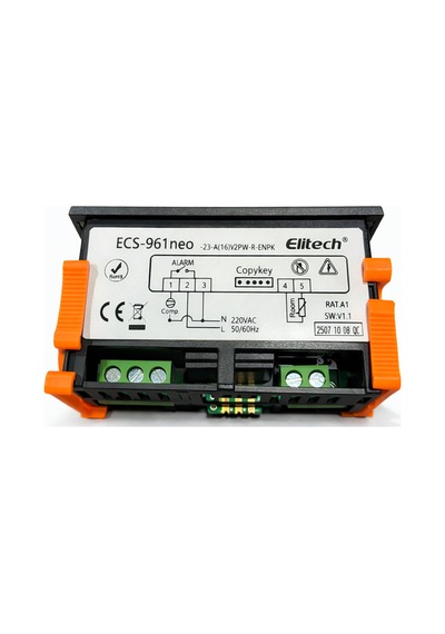 Elitech Ecs-961 Neo Tek Prob Dijital Termostat Beyaz