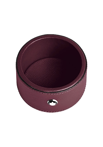 Montblanc Cassis Derisi Küçük Boy Yuvarlak Masa Tepsisi 134684 Bordo
