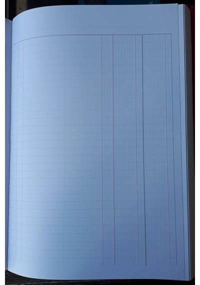 Ticari Defter Kebir 25 X35 Cm 100 Yp Sert Kapak 90 Gr Kağıt