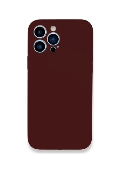 Newface - 581 - iPhone Uyumlu 13 Pro Max Kılıf Lansman Legant Silikon - Csmo-tex - - Bordo