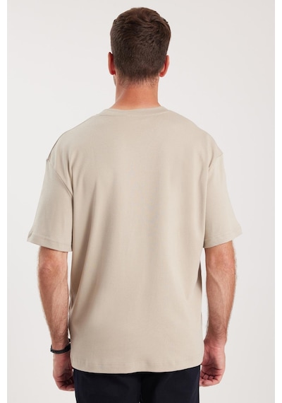 Tudors Unisex Oversize Geniş Kesim %100 Pamuk Yumuşak Dokulu Basic Bisiklet Yaka Taş Tişört-35177 Taş Tudors Unisex Oversize Geniş Kesim %100 Pamuk Yumuşak Dokulu Basic Bisiklet Yaka Taş Tişört-35177 Taş