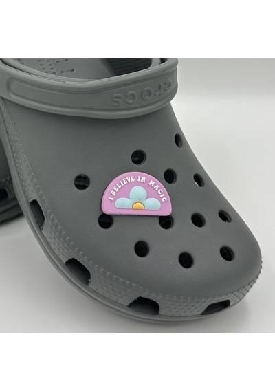 Crocs Terlik Süsü Ve Aksesuarı , Çanta Süsü Jibbitz Papatya Magic 03görsel Figür Aksesuar Pembe-suyeşili-sarı-beyaz