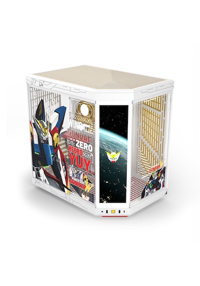 Hyte Y70 Touch Gundam Wing Temperli Cam Usb 3.2 E-atx Dual Chamber Mid Tower Dokunmatik Ekranlı Gaming Kasa Cs-hyte-y70ttı-gwıng