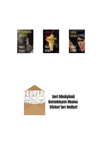 Peygamberin Endişesi + Cennetin Kayıp Toprakları + Günün Birinde + Okuma Sticker'ları