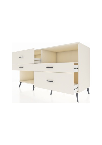 Kronos Konsol Tek Raflı 4 Çekmeceli 176x59x99 Aytaşı-aytaşı Aytaşı-aytaşı