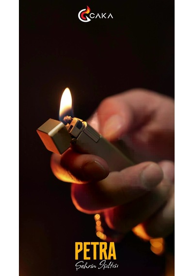 Caka Lighter Petra Benzinli Çakmak - Ckl-055