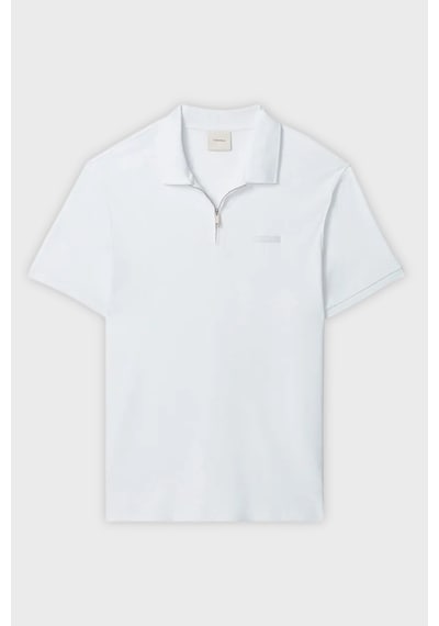 Calvin Klein Erkek Polo Lv04le255g Yaf Beyaz Beyaz