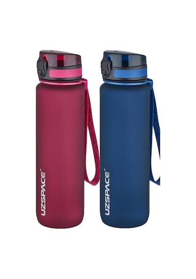 Uzspace 2'li Tritan Matara Seti 1000 Ml Büyük Boy 14 Farklı Renk Seçeneği Fiftyfifty -3038seta Kırmızı-Lacivert Uzspace 2'li Tritan Matara Seti 1000 Ml Büyük Boy 14 Farklı Renk Seçeneği Fiftyfifty -3038seta Kırmızı-Lacivert