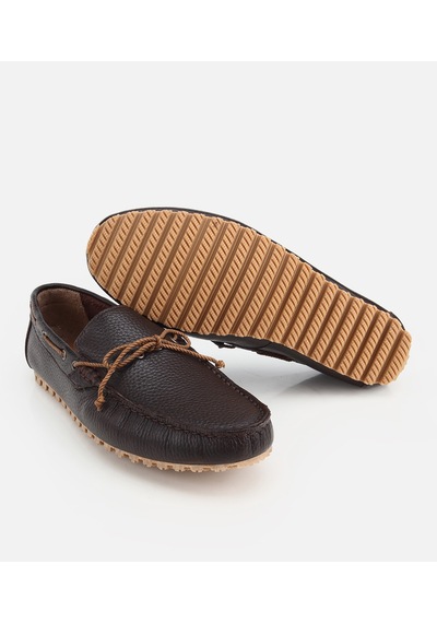 Hotiç Erkek Deri Kahverengi Püskül Detaylı Günlük Loafer 02ayh322740a480 02ayh322740a480