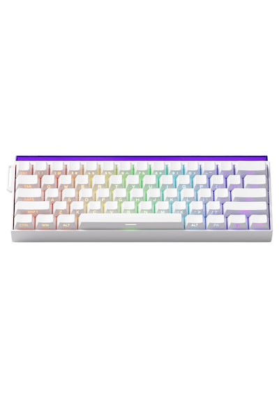 Akko Veekos Shine60 He %60 Flash Manyetik Switch 8k Hz Hall Effect Hotswap Rgb İngilizce Gaming Klavye
