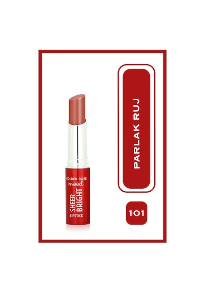 Mood Sheer Parlak Ruj No:101 Nude Glow 101