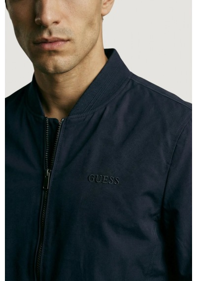 Guess Esnek Katlanabilir Bomber Erkek Lacivert Ceket M6rl09wj362-g7v2 Lacivert