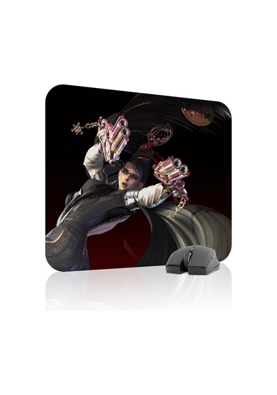 Bayonetta Kaymaz Dikişli Kauçuk Oyuncu Mousepad V3 - 48x40 Xl Gaming Mouse Pad Fare Altlığı