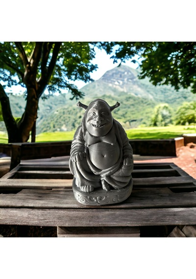 Shrek Buddha Gümüş Renk