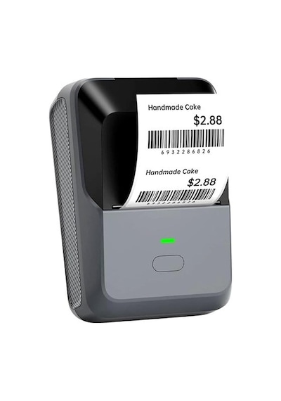 Powermaster Pm-29886 Çok Amaçlı Bluetooth Destekli Taşınabilir Akıllı Termal Etiket Yazıcısı