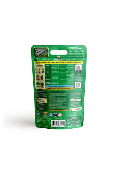 Naturasol ORGANİK SERTİFİKALI Solucan Gübresi 1.5 Kg (3 Litre) Sebze-Meyve, Çiçekler, Çim ve Süs Bitkileri