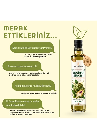 Bala Hatun Enginar Sirkesi 500ml