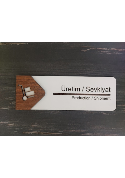 Üretim/sevkiyat Ofis Oda Kapı İsimliği Yönlendirme Tabelası Levhası Kişiselleştirilebilir
