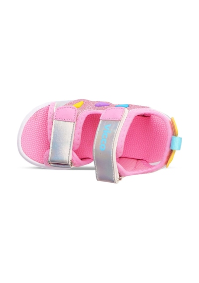 Vicco Hilda Günlük Cırtlı Kız Bebek Işıklı Sandalet 321.24y.204 Pembe
