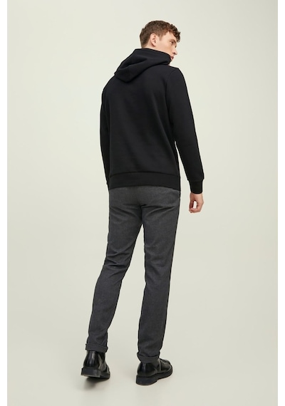 Jack & Jones Erkek Kapüşonlu Sweatshirt Jprbluarchıe 63412216335 Siyah