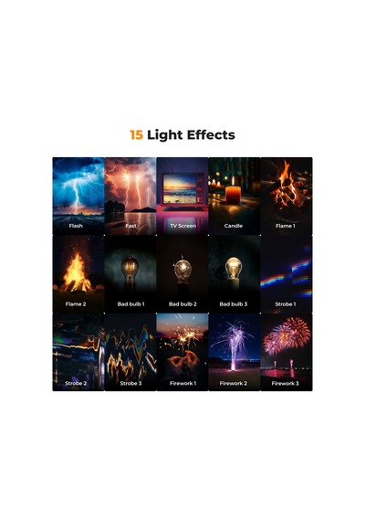 K&f Concept Bi-color Pocket-size Led Video Light Black Mini Bi-color Video Işığı