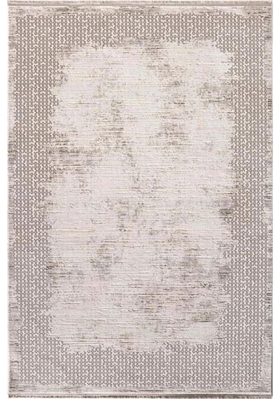 Çam Halı Naturel 1716 Bej Romans Halı Modern Desenli Makine Halısı