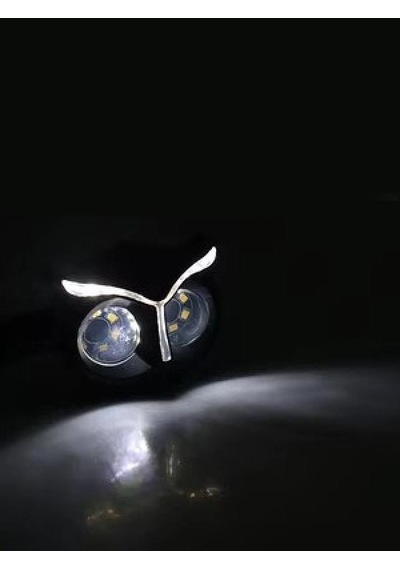 Baykuş Beyaz Parklı Led Sinyal Takım