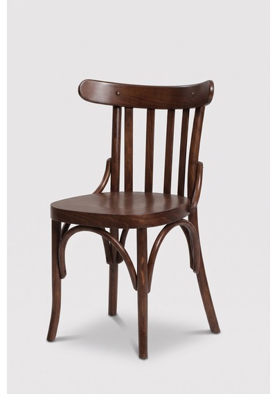 Clara Retro Thonet Kolçaklı Ahşap Sandalye Ceviz