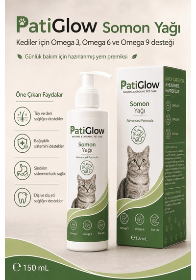 Patiglow Kedi Balık Yağı