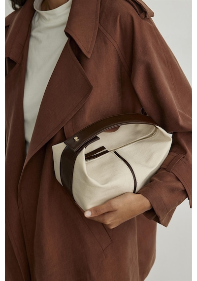 Suud Collection Acı Kahve Archi Mini Bag Acı Kahverengi