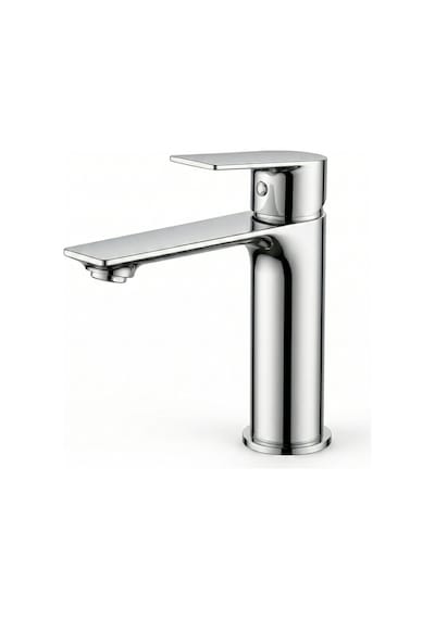 Krom Sabit Aç Kapa Kısa Lavabo Bataryası Pirinç Döküm Lavabo Musluğu Krom