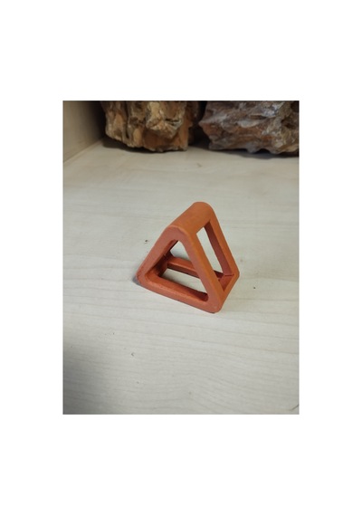 Mini Üçgen Karides Küpü 4x4x2,5h No:58