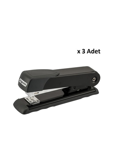 Bigpoint Zımba Makinesi 24/6 Siyah 50 Yaprak X 3 Adet