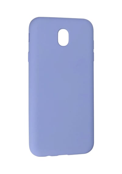 Bezos Samsung Galaxy J7 Pro / J730 Kılıf Nano İçi Kadife Silikon - Lila Rengaren