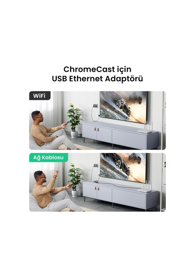 Ugreen Usb-a To Ethernet Rj45 Adaptör, 30985