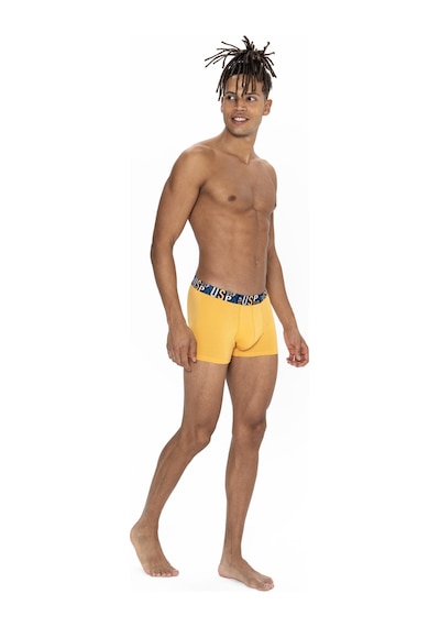 U.s. Polo Assn. Erkek Saks - Sarı - Lacivert 3 Lü Boxer Saks - Sarı - Lacivert U.s. Polo Assn. Erkek Saks - Sarı - Lacivert 3 Lü Boxer Saks - Sarı - Lacivert
