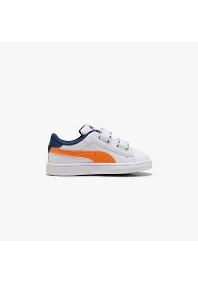 Puma Smash 3.0 Playdate Çocuk Beyaz Spor Ayakkabı 402828 Beyaz